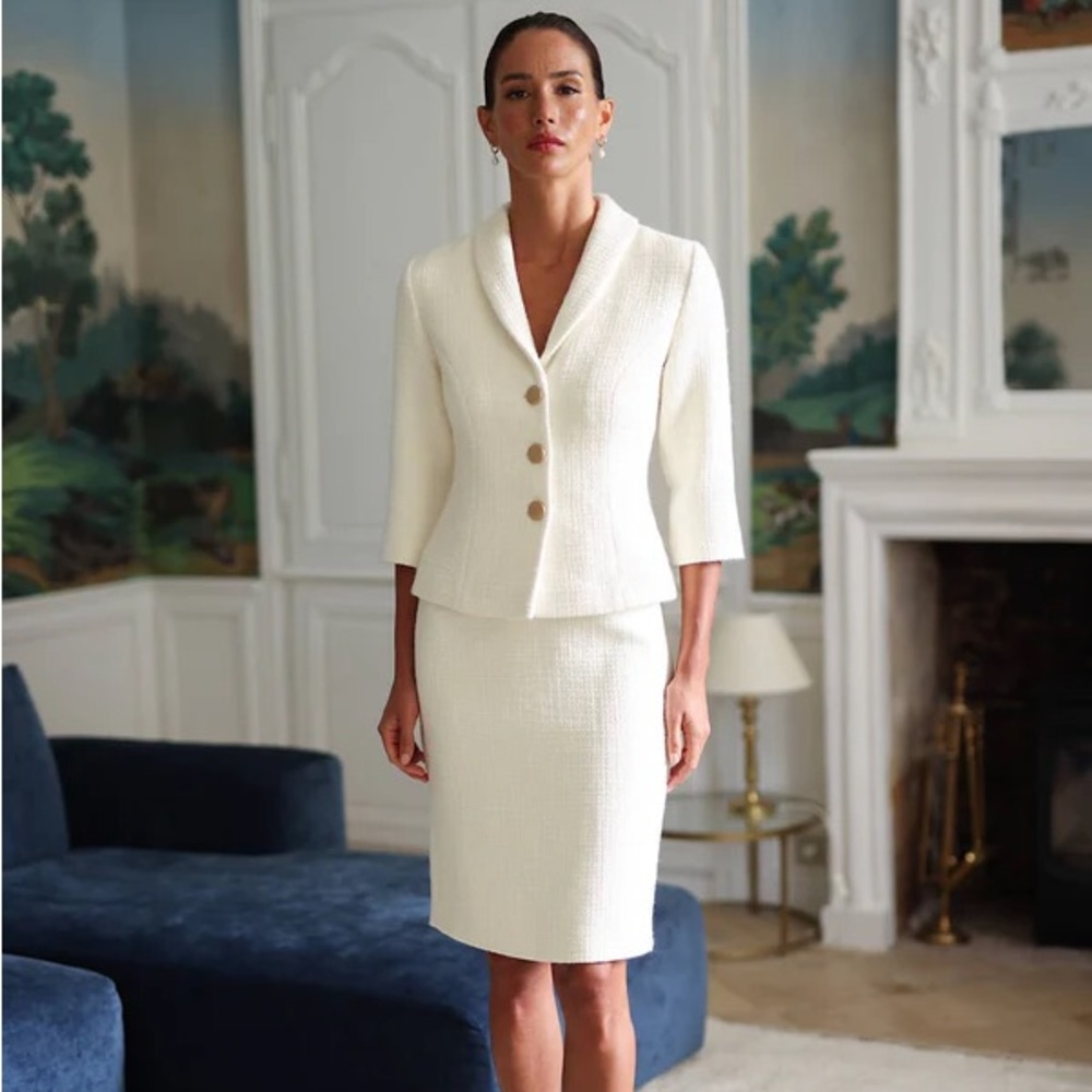 Gaala Paris Cream Margaux Set Tweed
